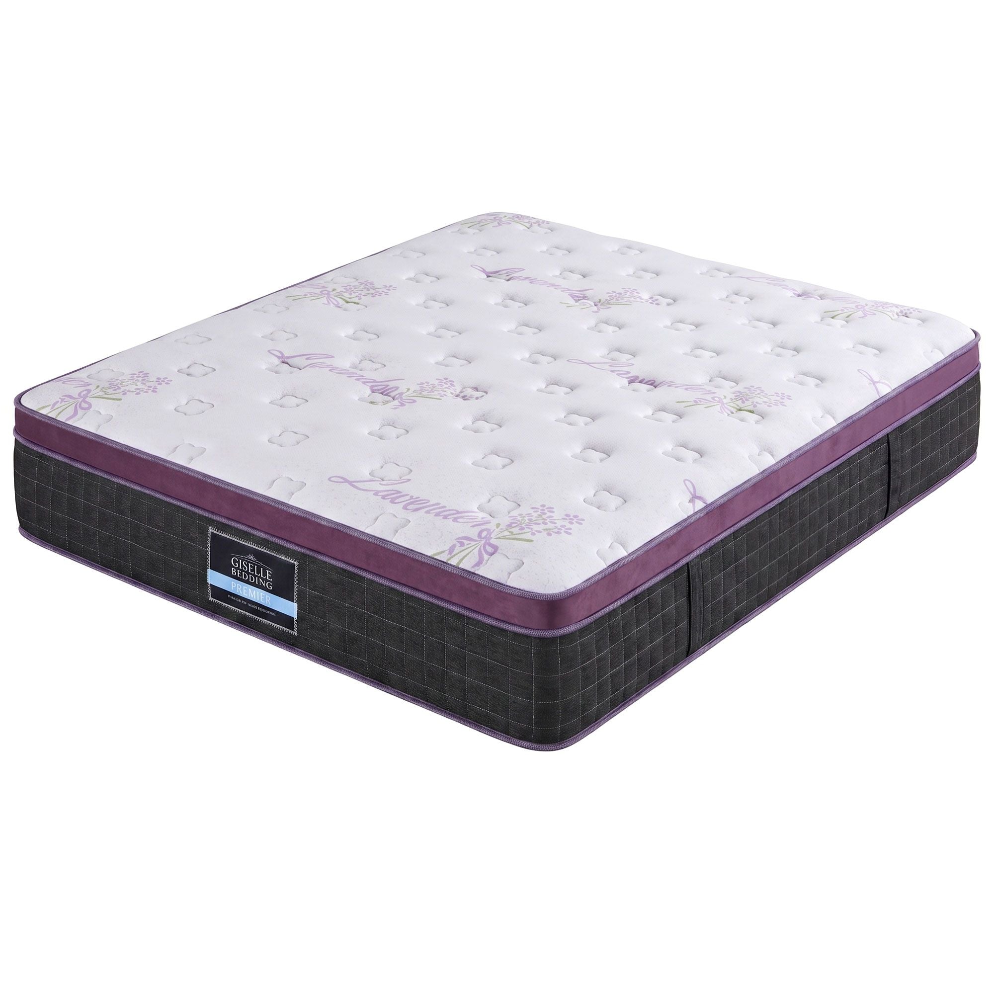 Giselle Queen Euro Top Mattress Firm Pocket Spring Edge Support