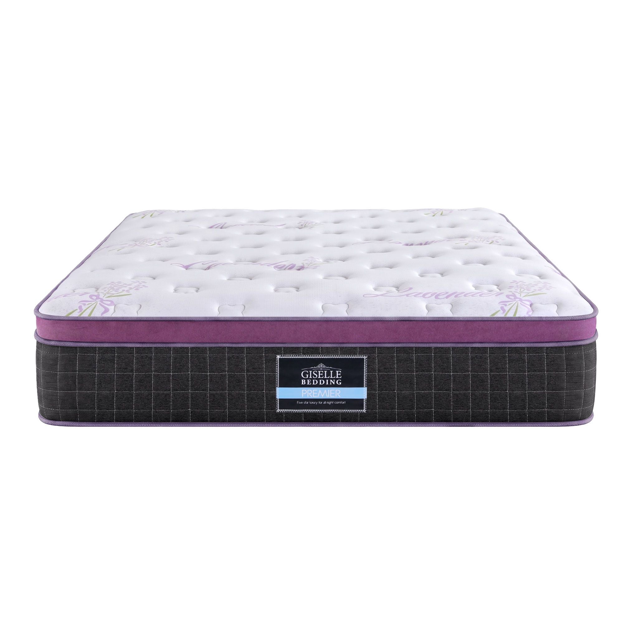 Giselle Queen Euro Top Mattress Firm Pocket Spring Edge Support