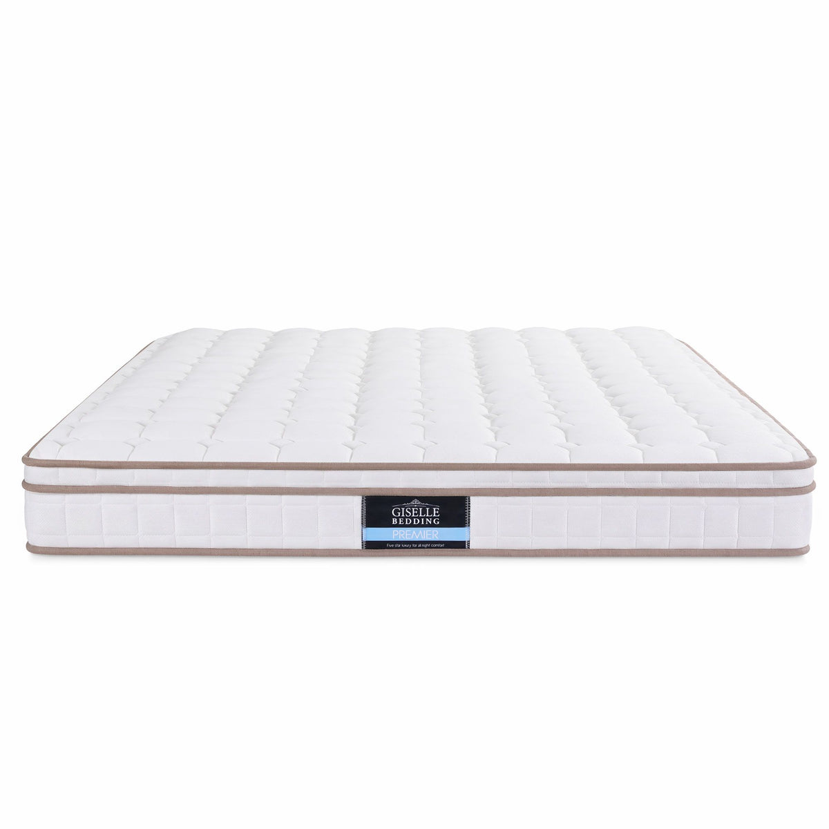 Giselle 20cm Firm King Mattress Pocket Spring for Bedroom or Guest Room