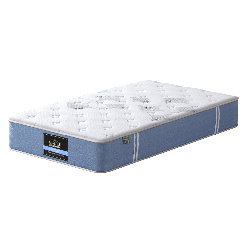 Giselle Mattress Single Bed Pocket Spring Mattresses - 25cm