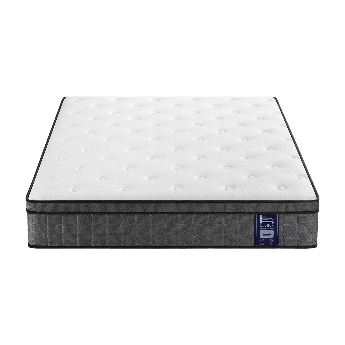Levitex Double Mattress 30cm 5-Zone Pocket Spring Edge Support Medium Firm