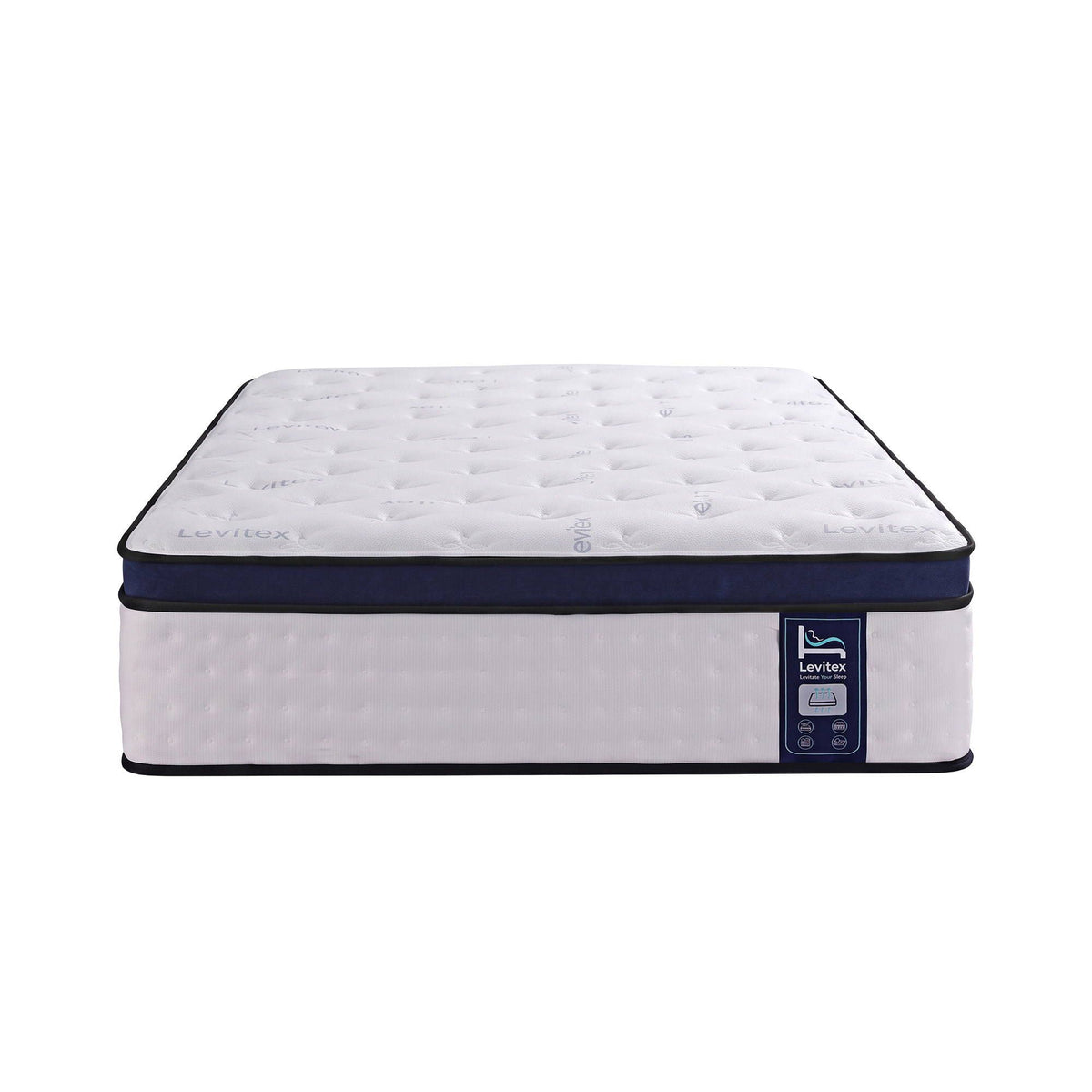 Levitex Single Mattress 35cm Gel Memory Foam 7-Zone Pocket Spring Cooling