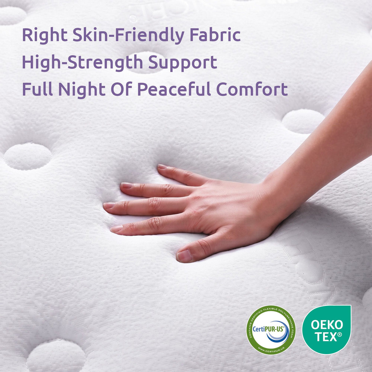 Levitex King Mattress 23cm Pocket Spring Cooling Gel Foam Medium Firm Bed