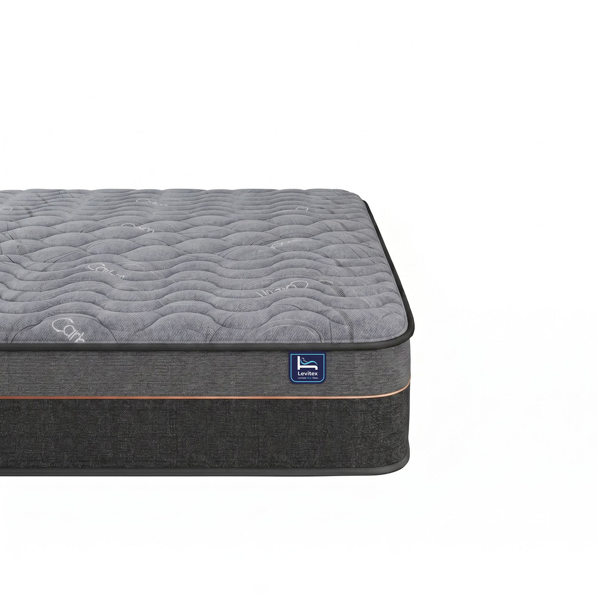 Levitex Firm 25cm Hybrid Pocket Spring Mattress King Single with Egg Crate Foam
