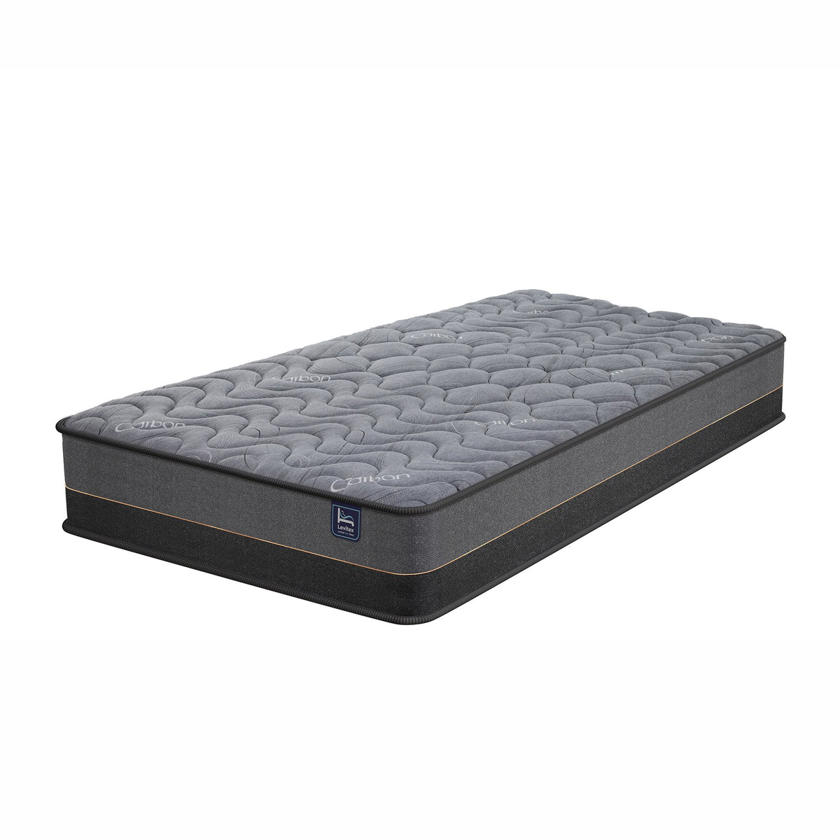 Levitex Firm 25cm Hybrid Pocket Spring Mattress King Single with Egg Crate Foam