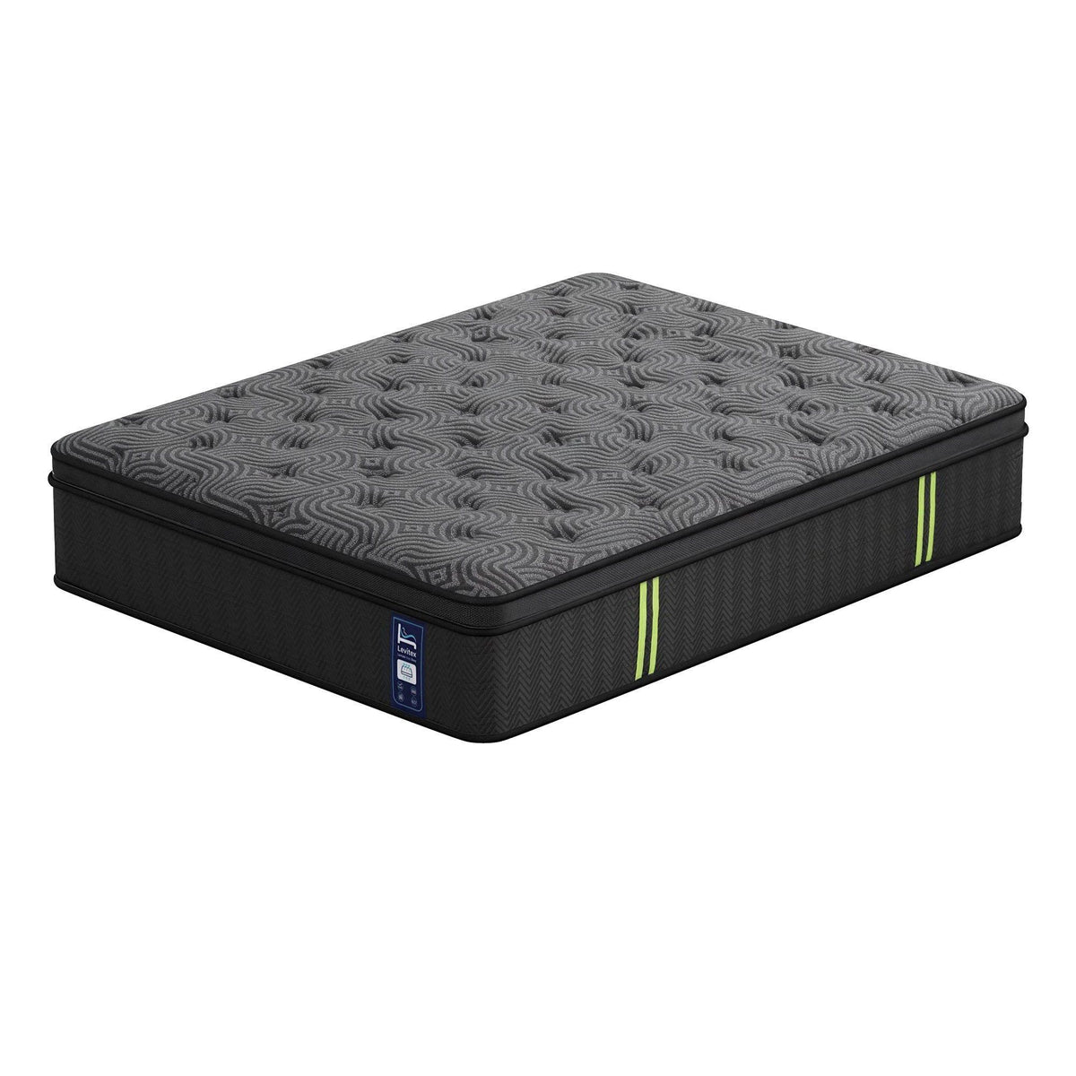 Levitex 34cm Pocket Spring Gel Memory Foam Hybrid Mattress Back Pain Queen
