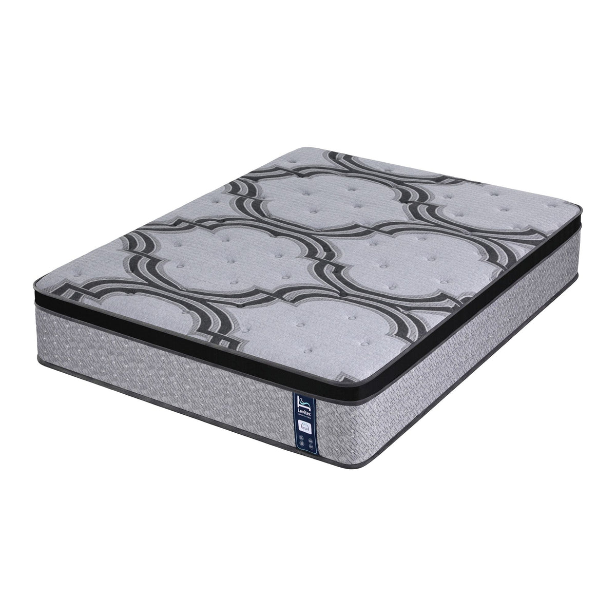 Levitex 5-Zone Pocket Spring Latex Memory Foam Hybrid Mattress Double 34cm