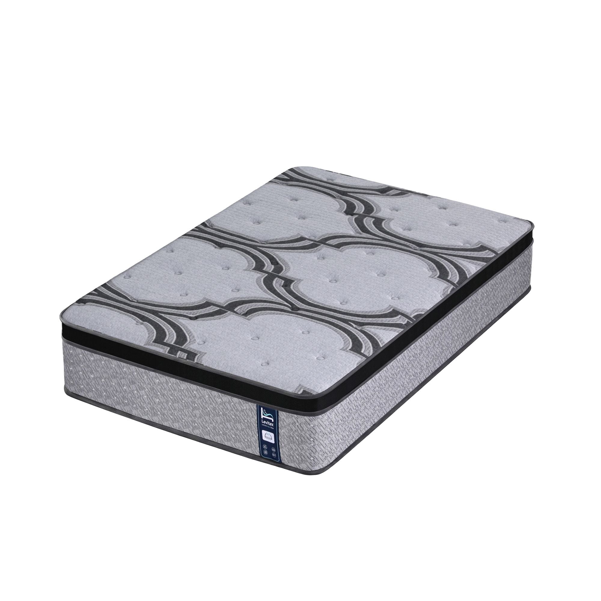 Levitex 5-Zone Pocket Spring Latex Memory Foam Hybrid Mattress King Single