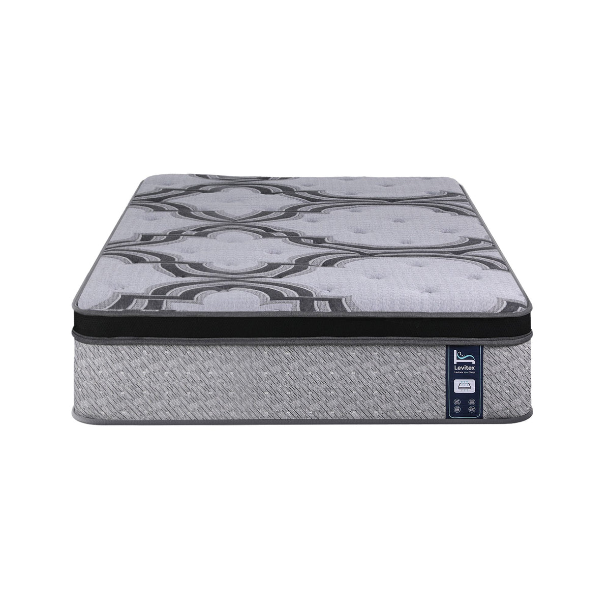 Levitex 5-Zone Pocket Spring Latex Memory Foam Hybrid Mattress King Single
