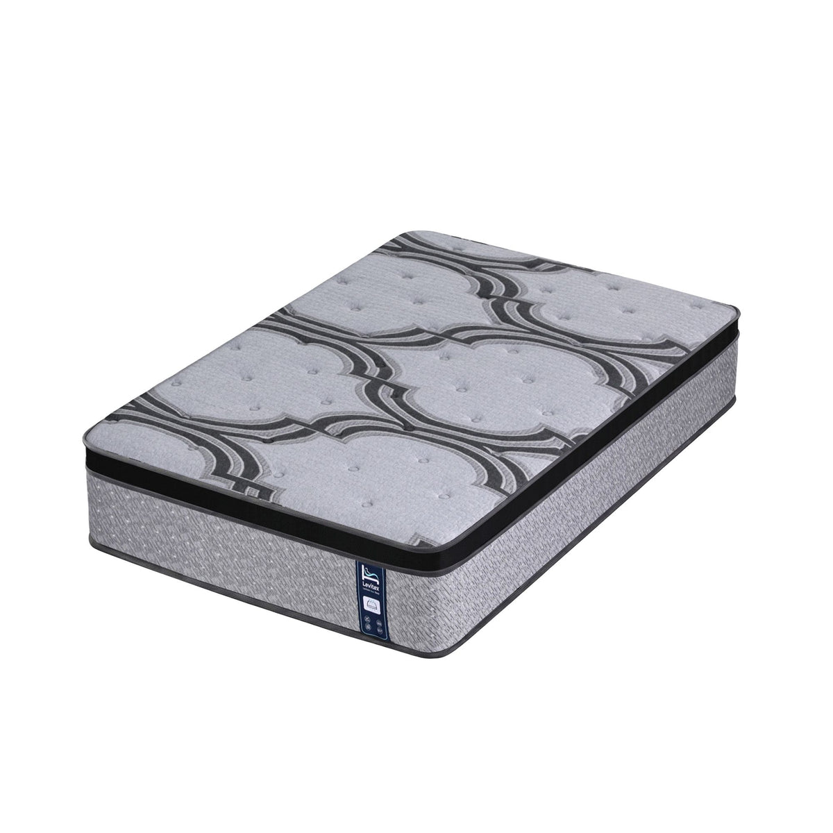 Levitex 5-Zone Pocket Spring Latex Memory Foam Hybrid Mattress Single 34cm