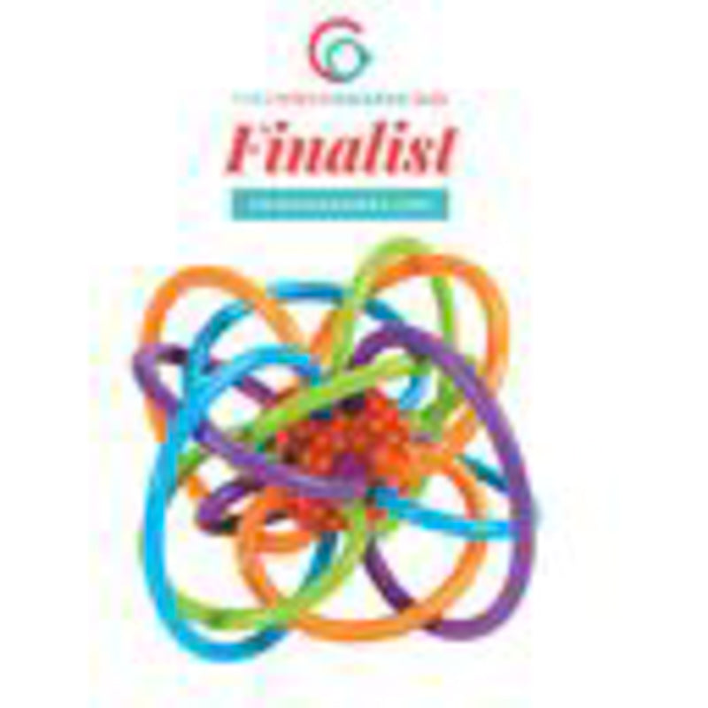 Manhattan Winkel Teething Rattle Soft Plastic Loops Baby Sensory Toy Newborn Safe