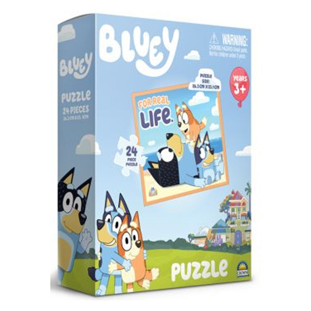 Bluey 24 Piece Boxed Jigsaw Puzzle Kids Toy Crown for 3+ Years
