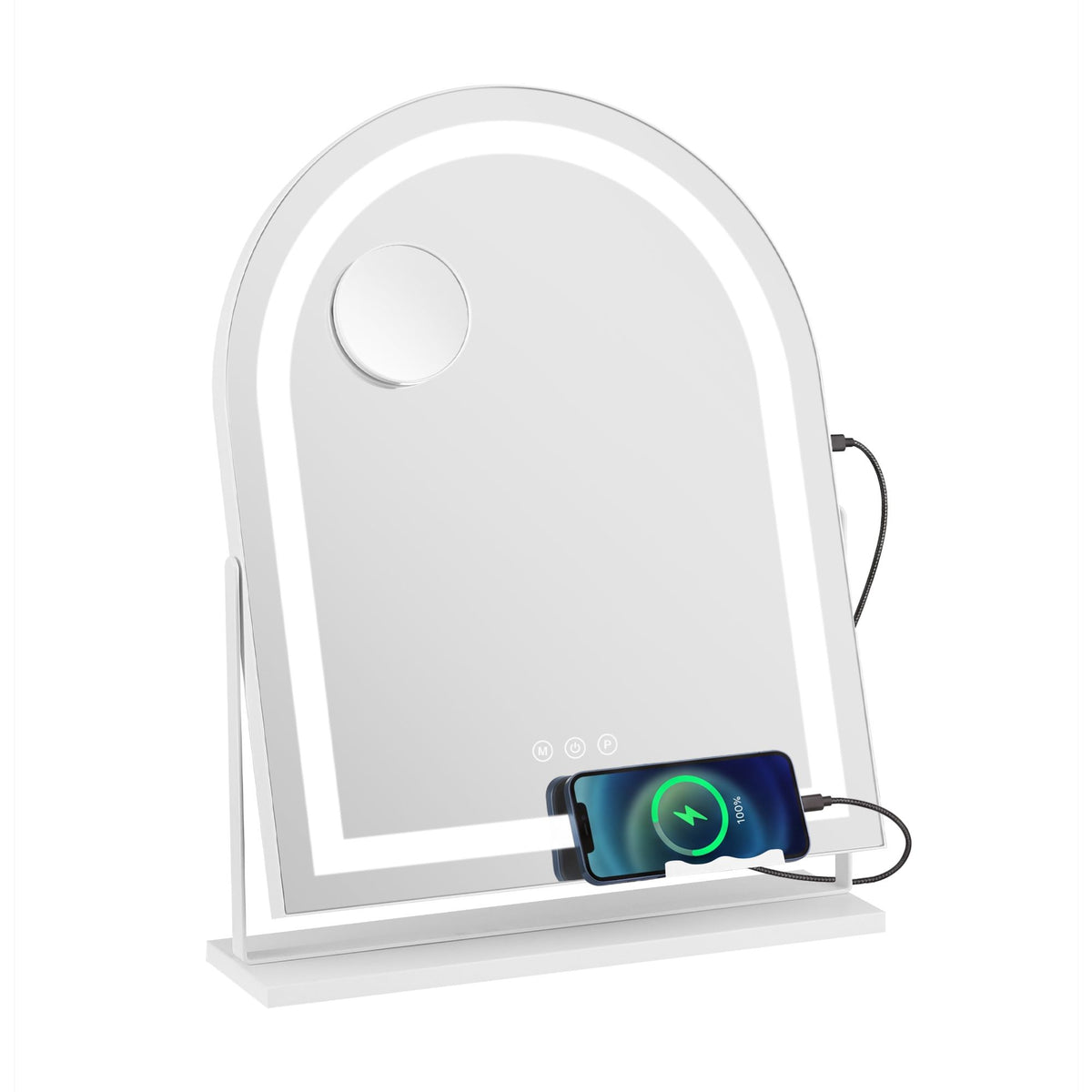Embellir Makeup Mirror with Lights Hollywood Vanity Mirror 3 Colour LED White 40x50cm