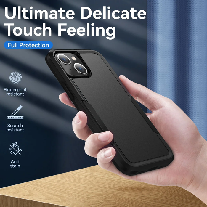 USP Black Armor Light Rugged Case for iPhone Air No Slip Sleek Strong Durable