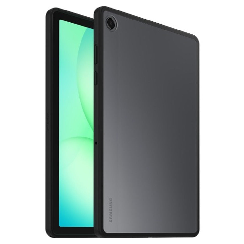 OtterBox React Samsung Galaxy Tab A11 Plus 11 Inch Case Black Clear Antimicrobial DROP+ Raised Edges
