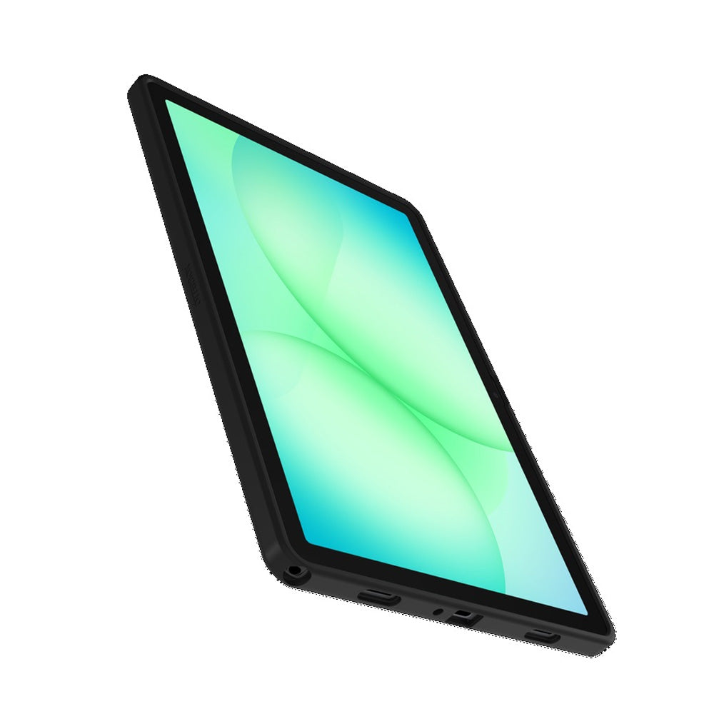 OtterBox React Samsung Galaxy Tab A11 Plus 11 Inch Case Black Clear Antimicrobial DROP+ Raised Edges