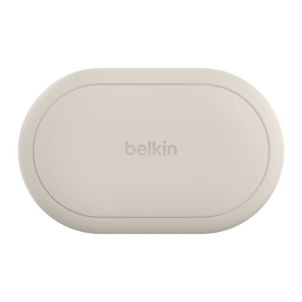Belkin SoundForm ClearFit Open-Ear Wireless Earbuds White with Fast Charge, IPX5 and Bluetooth 5.3