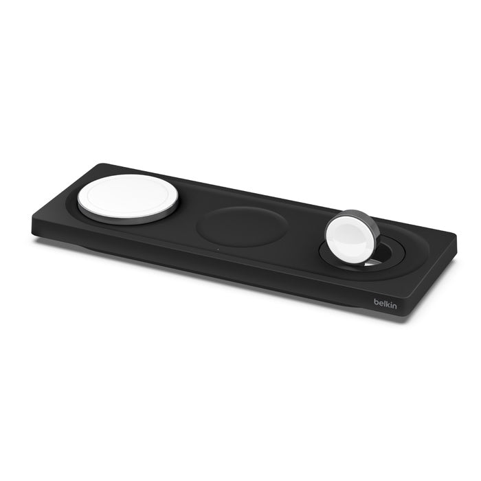 Belkin  3-in-1 MagSafe Wireless Charging Pad 15W iPhone Apple Watch AirPods Black