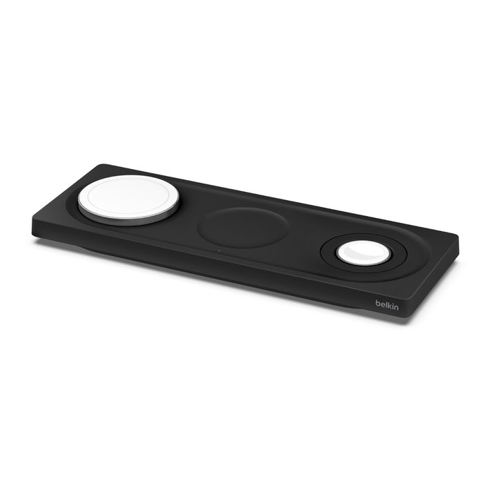 Belkin  3-in-1 MagSafe Wireless Charging Pad 15W iPhone Apple Watch AirPods Black