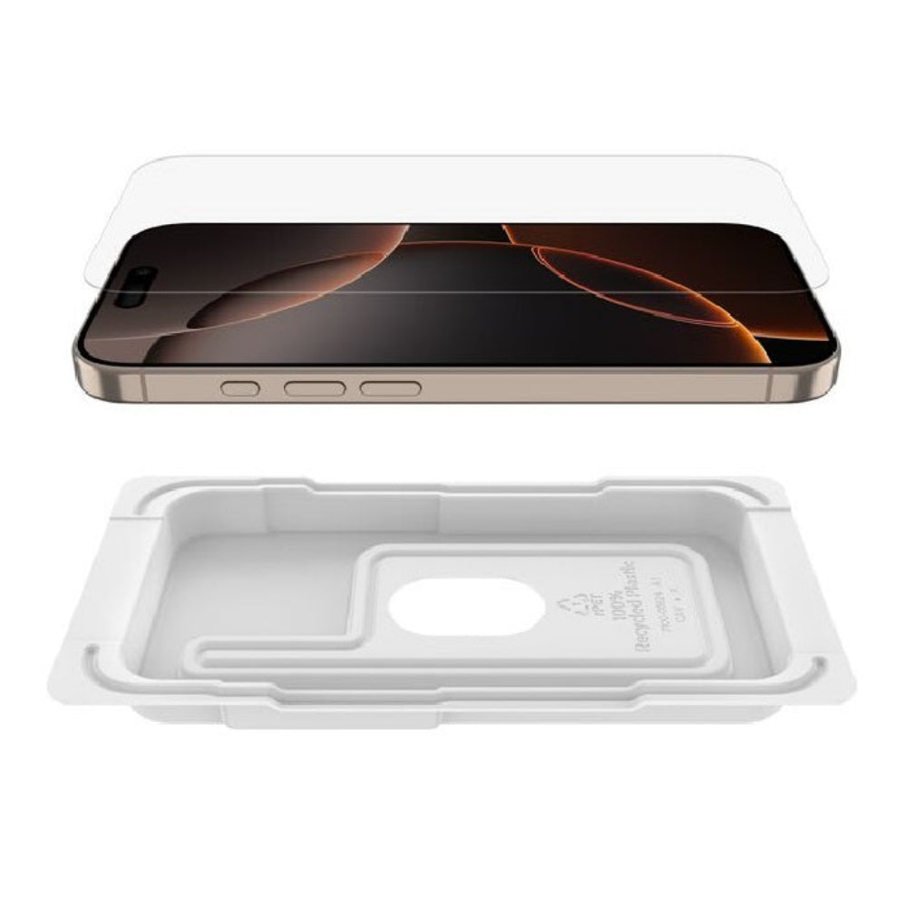 Belkin ScreenForce UltraGlass 2 Apple iPhone 17/ iPhone 16 Pro (6.3") Screen Protector - Clear