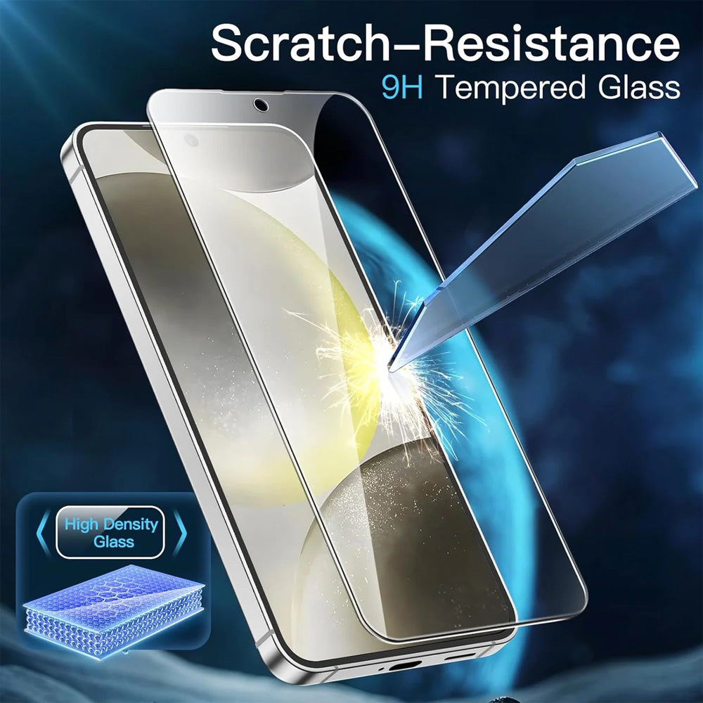 USP Premium Tempered Glass Screen Protector for Samsung Galaxy A16 5G A16 4G 9H Scratch Resistant Bubble Free Clear
