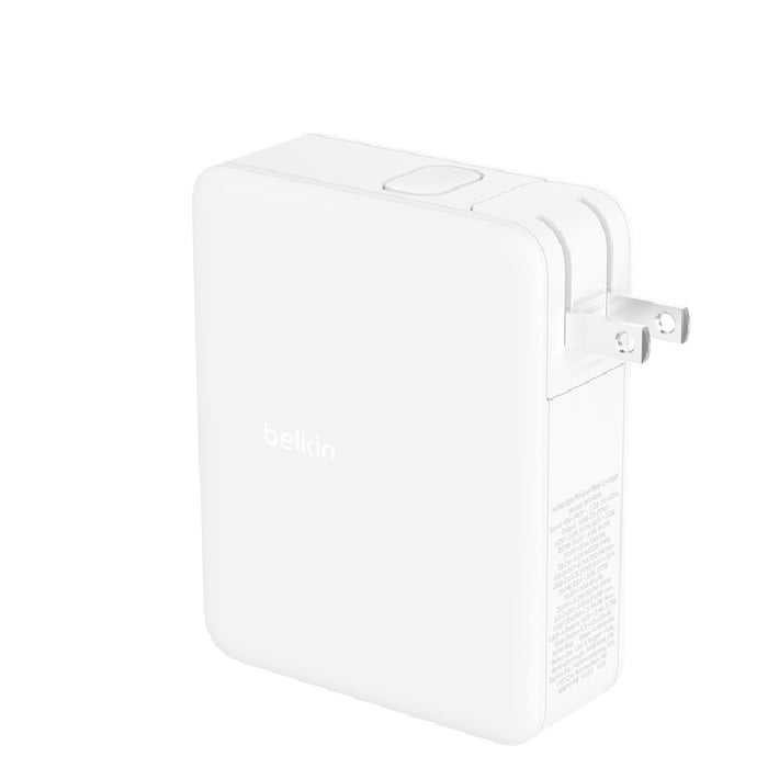 Belkin BoostCharge Pro 140W USB-C (PD 3.1) 4-Port GaN Wall Charger - White