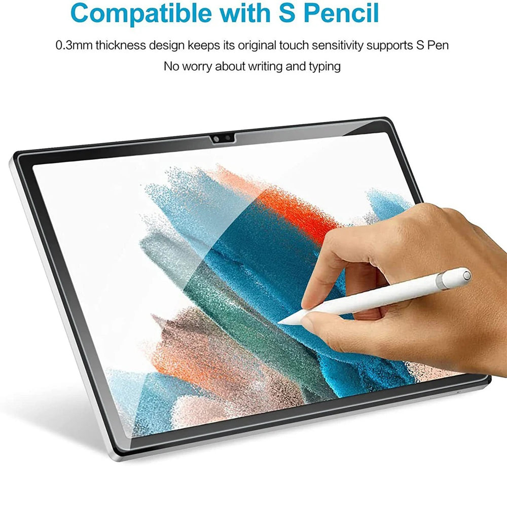 USP Premium Tempered Glass Screen Protector for Samsung Galaxy Tab S10 FE+ 13.1 9H Scratch Resistant Oleophobic Clear