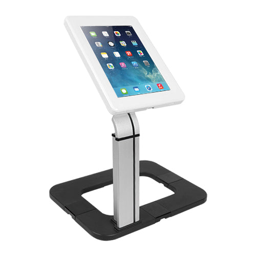 Brateck PAD15-02 Anti-Theft Countertop Tablet Kiosk Stand Aluminium Base with Lock for 9.7 to 10.1 Inch