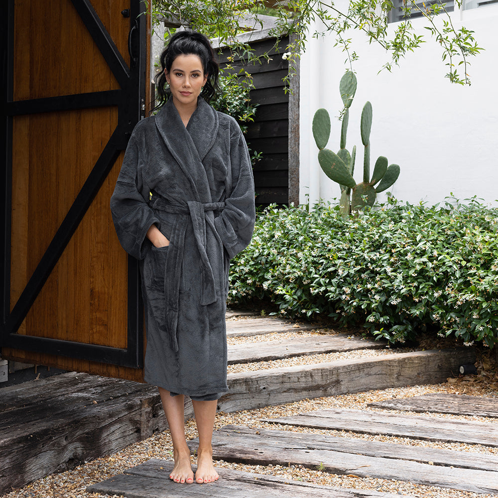 Bambury Microplush Bath Robe