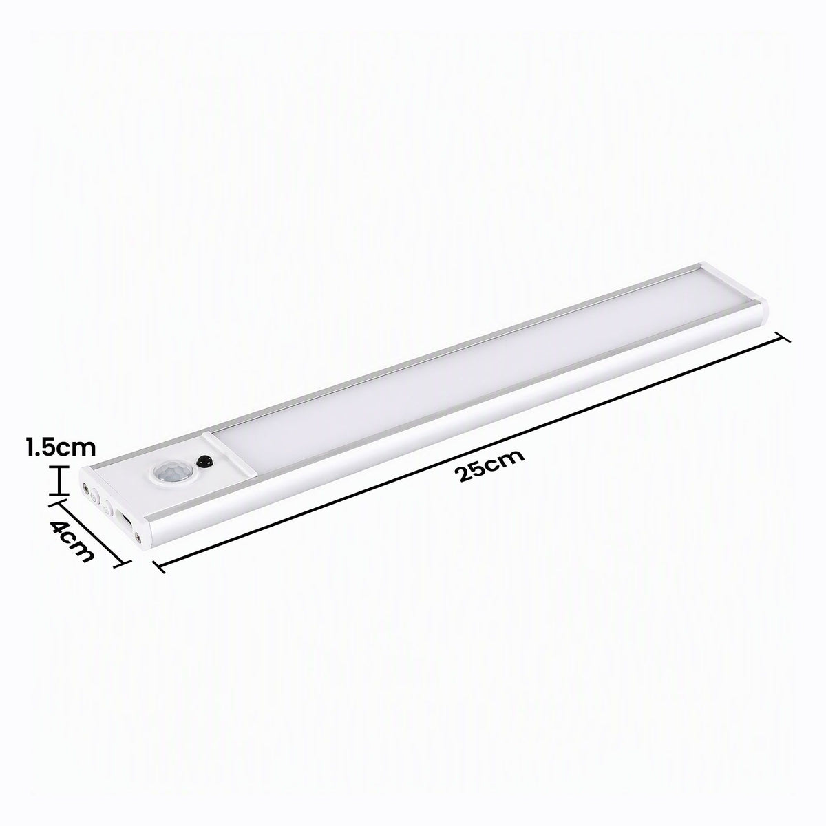 Artiss 4-Pack 25cm Motion Sensor Under Cabinet Lights with 5 Colours Dimmable