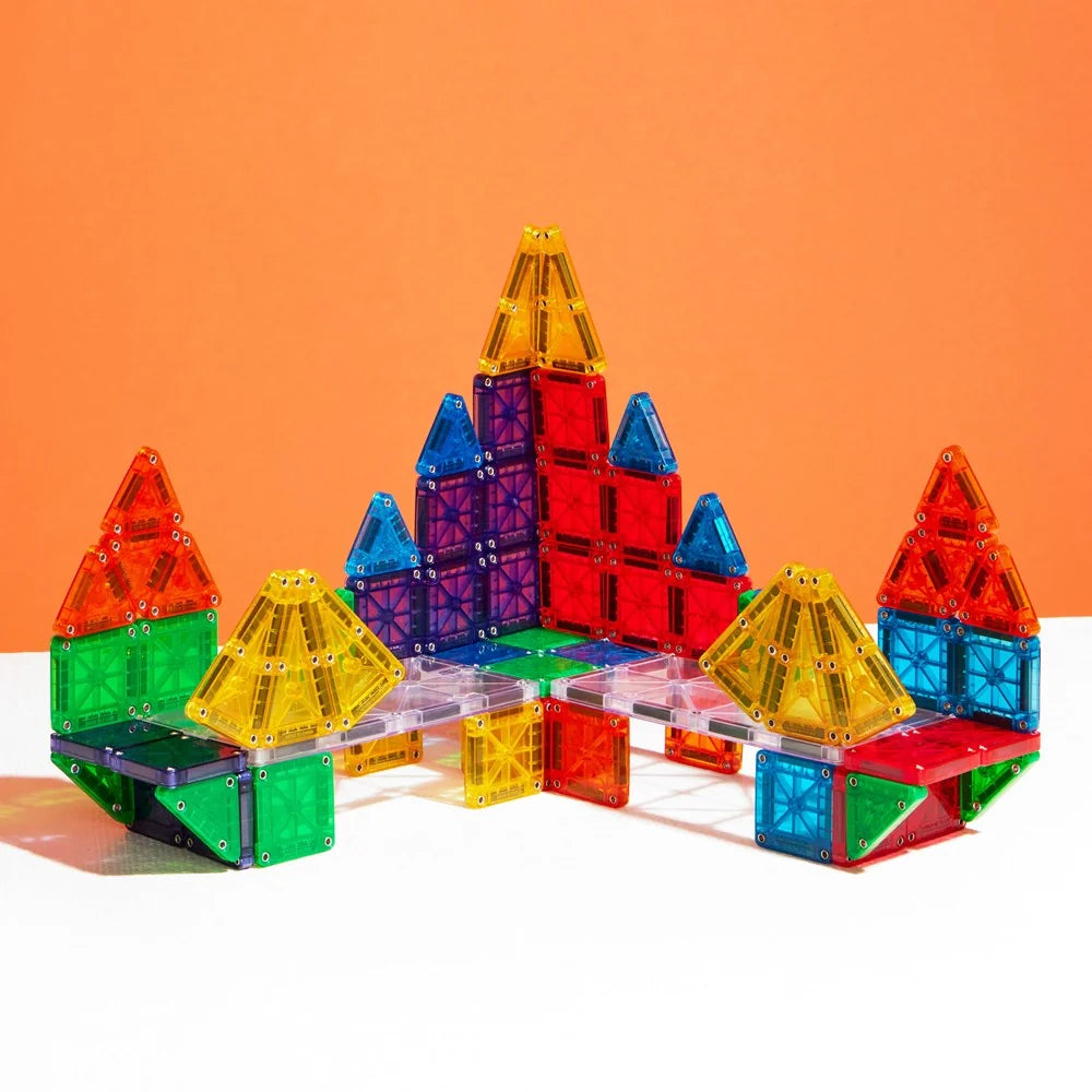 MAGNA-TILES microMAGS 70 Piece Deluxe Magnetic Building Set