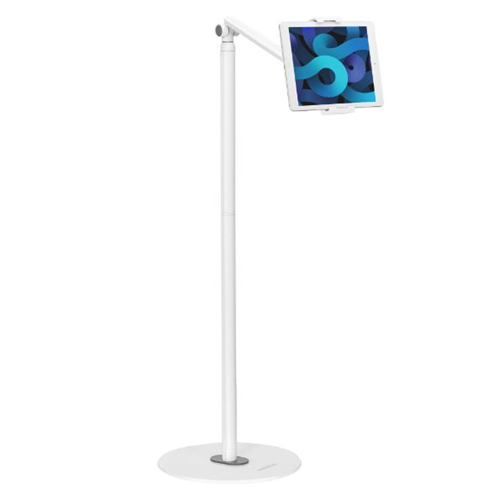 mbeat activiva Universal iPad and Tablet Floor Stand Tall Secure Robust Freestyle Adjustment Aluminium Mobile Display