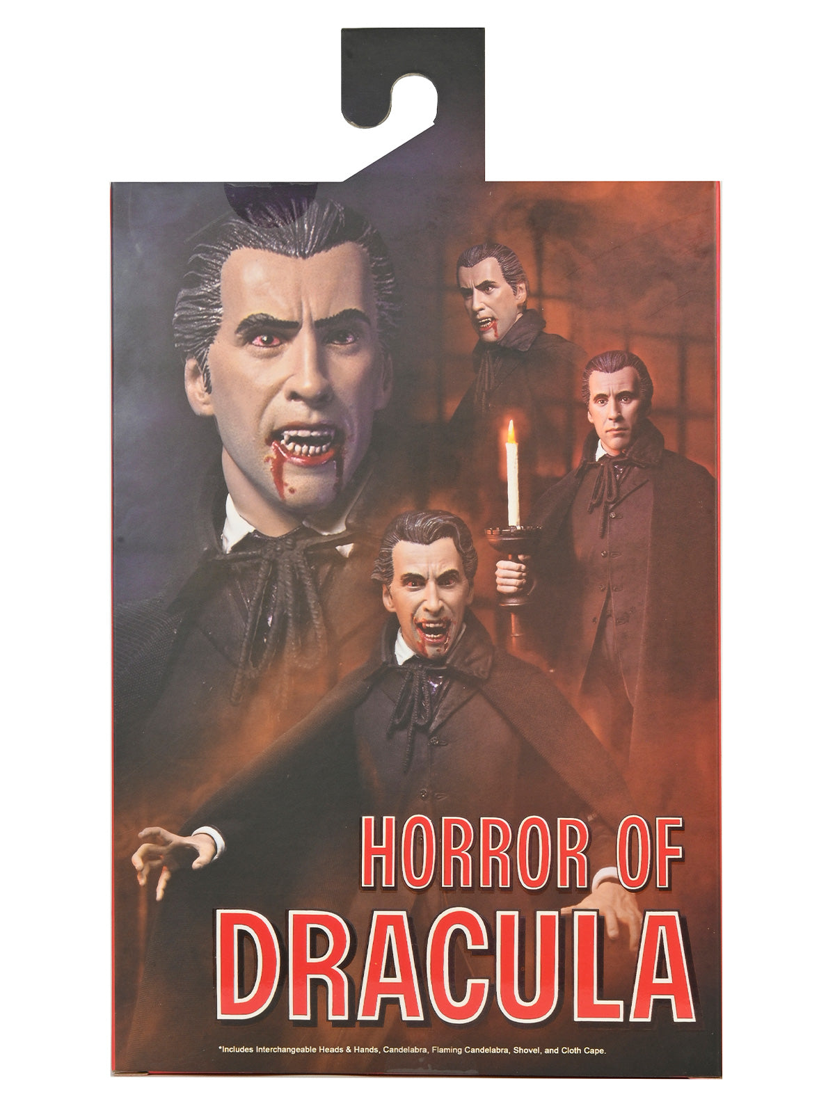 Dracula Hammer Horror Ultimate Action Figure 7” with Accessories – Black