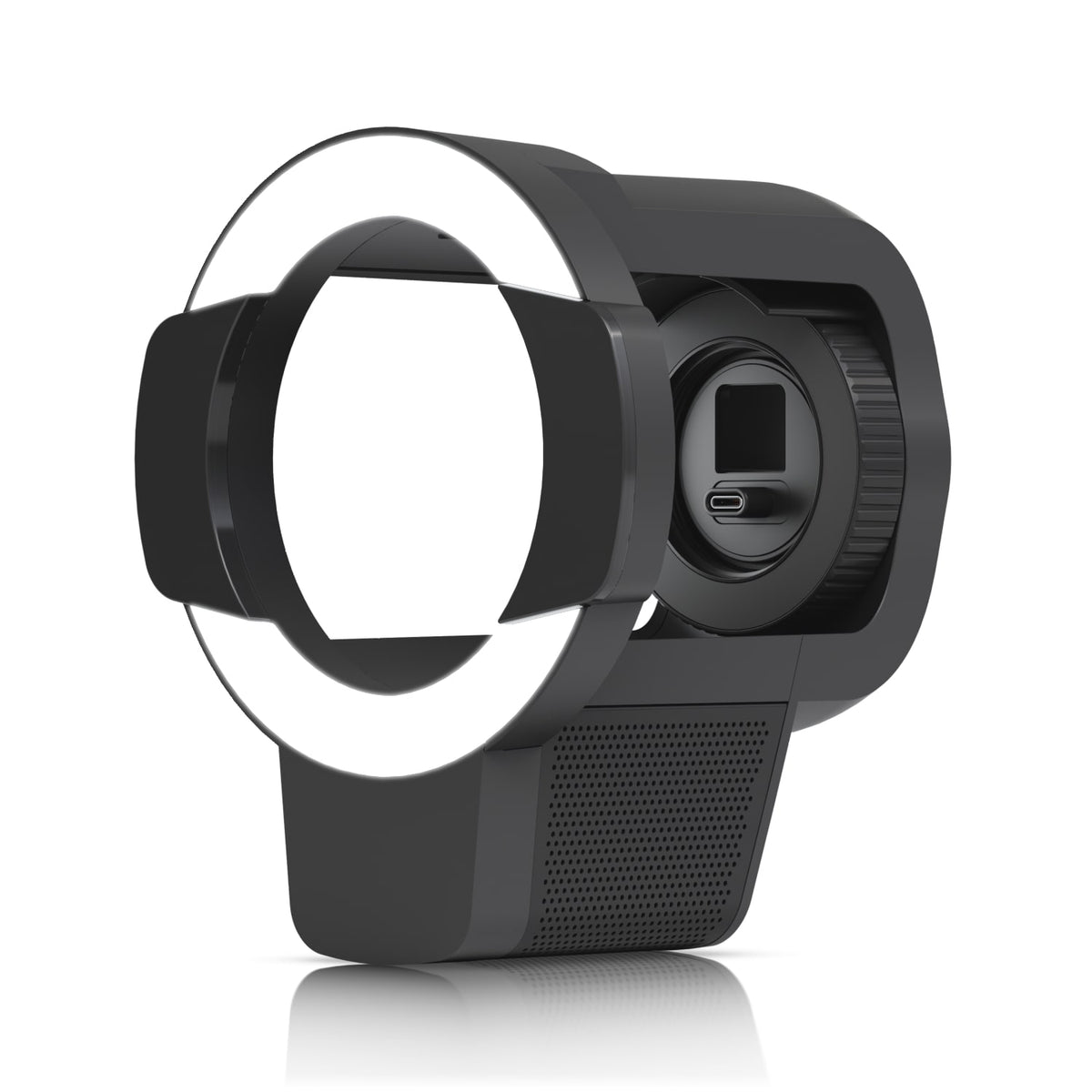 Ubiquiti AI Enhancer Weatherproof Accessory for AI Pro with 600 Lumens Floodlight Radar Detection and Loudspeaker Black