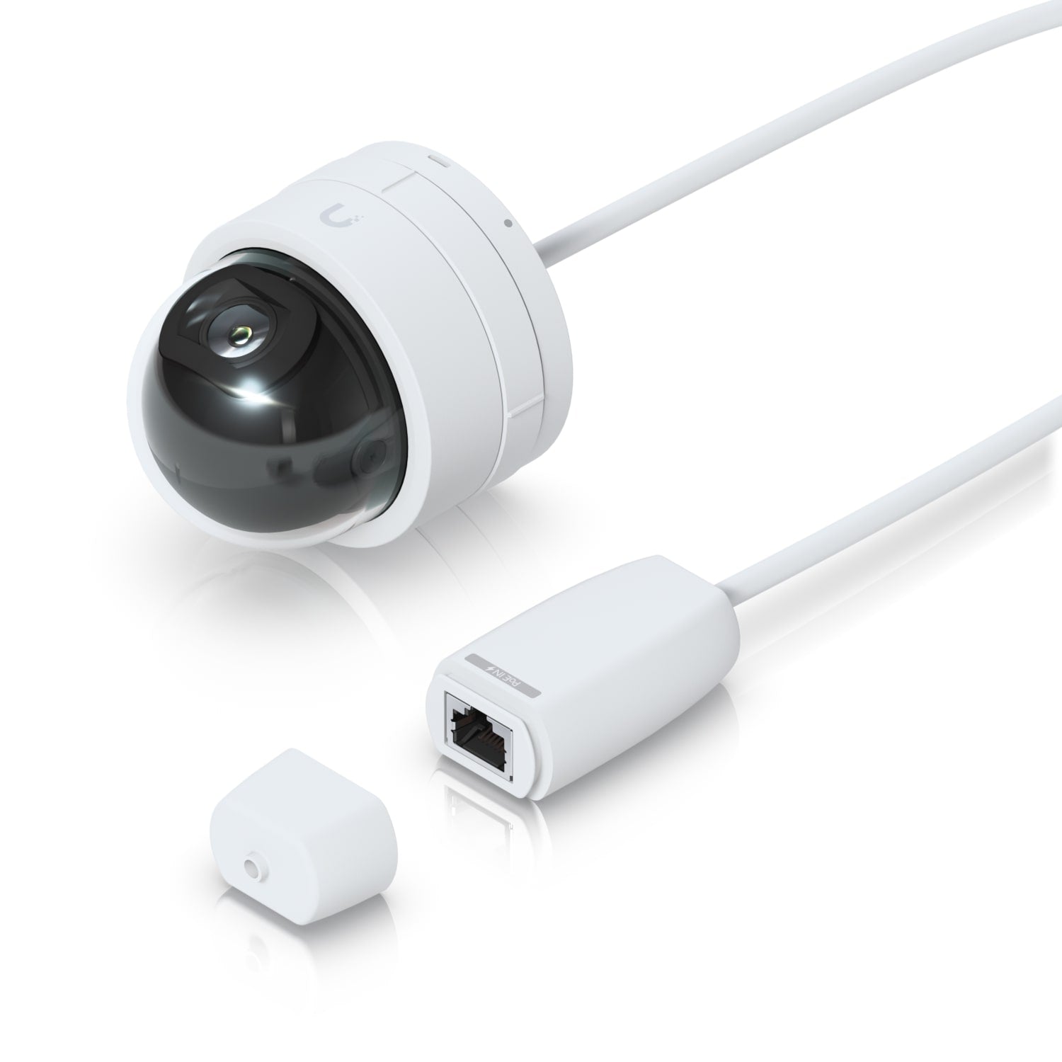 Ubiquiti UniFi G5 Dome Ultra White Ultra Compact IK06 Tamper Resistant 2K HD PoE Camera for Security