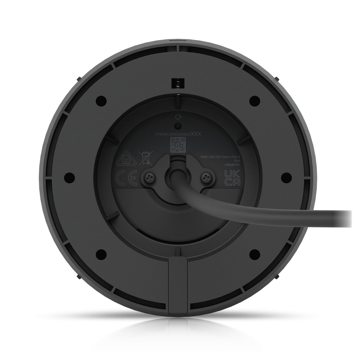 Ubiquiti UniFi G5 Turret Ultra Black IP66 Weatherproof 2K HD PoE Camera with Long Range Night Vision
