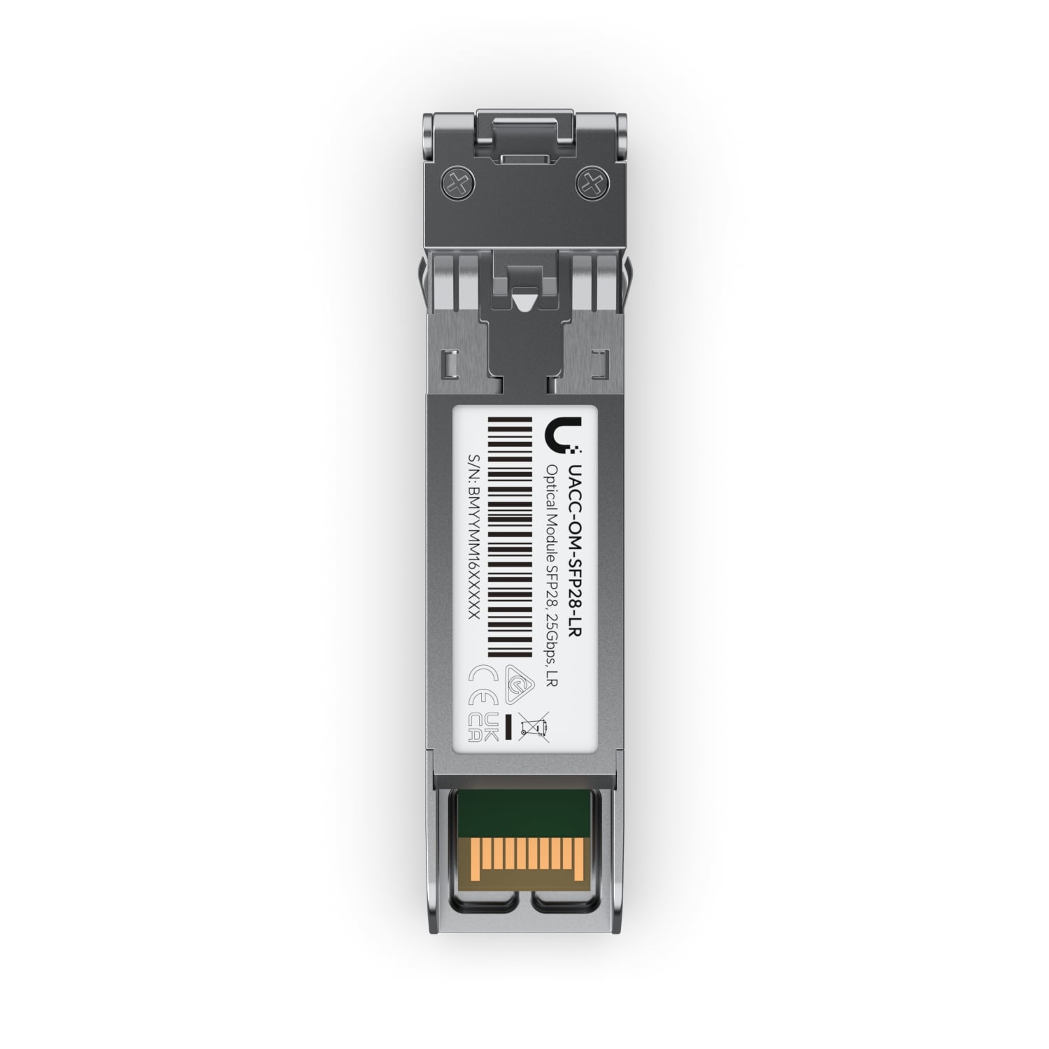 Ubiquiti 25 Gbps SFP28 Compatible Optical Transceiver Supporting Connections Up to 10 km