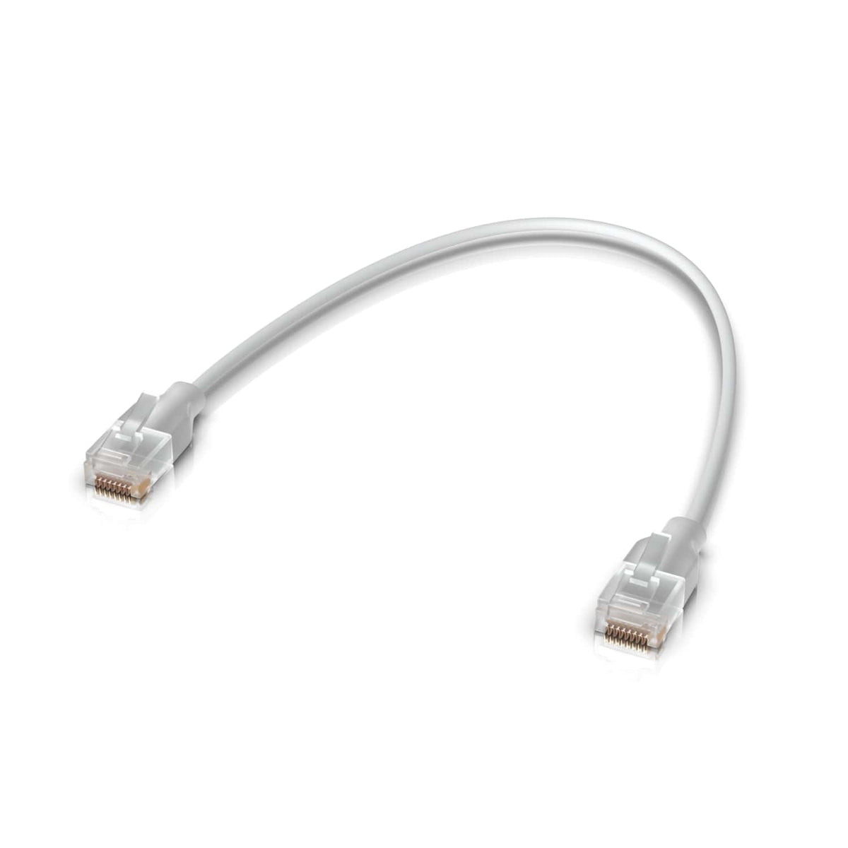 Ubiquiti UniFi Etherlighting Indoor Patch Cable with Translucent Booted RJ45 Connectors Colour White
