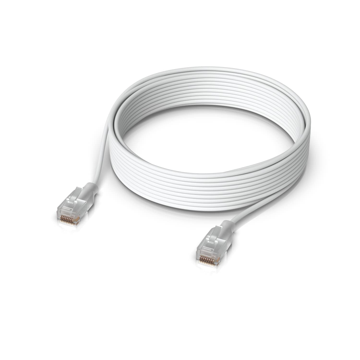 Ubiquiti UniFi Etherlighting Indoor Patch Cable 12 Meter with Translucent Booted RJ45 Connectors Colour White