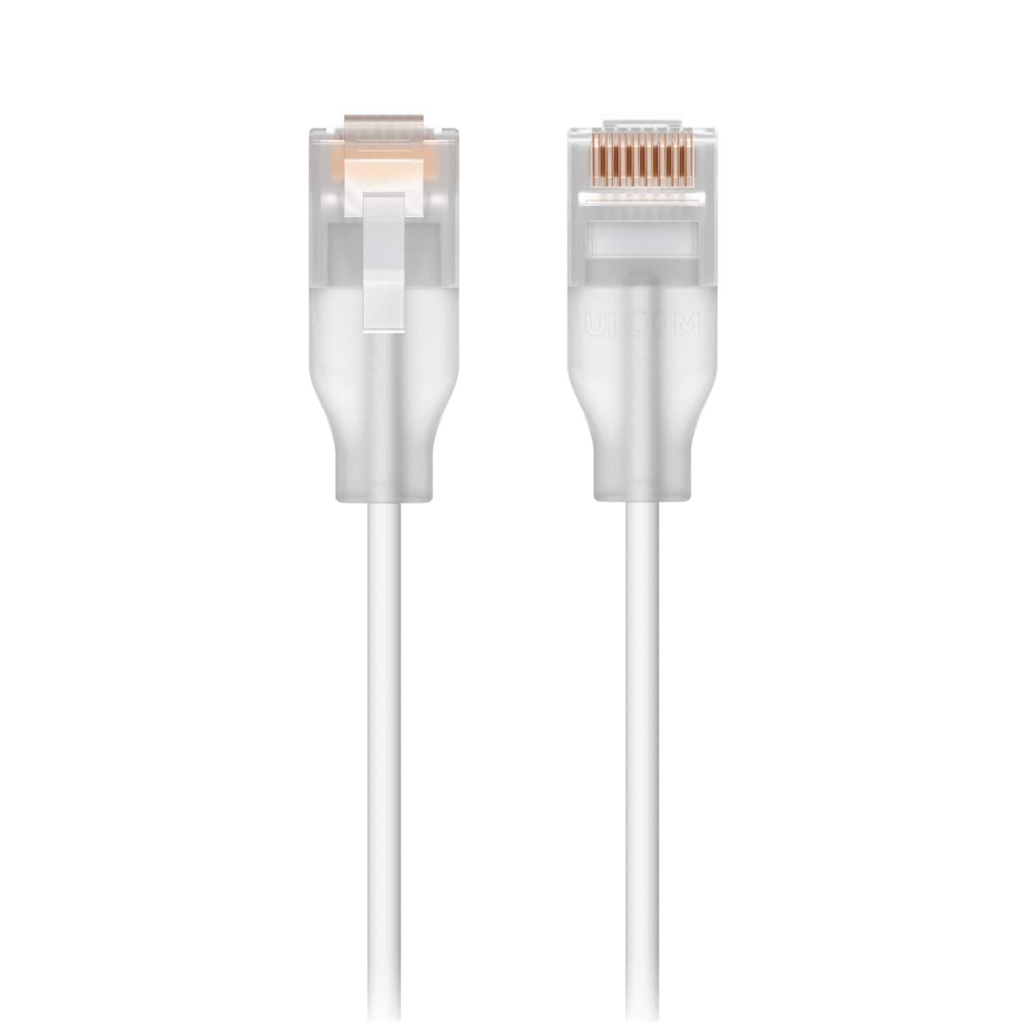 Ubiquiti UniFi Etherlighting Indoor Patch Cable 12 Meter with Translucent Booted RJ45 Connectors Colour White