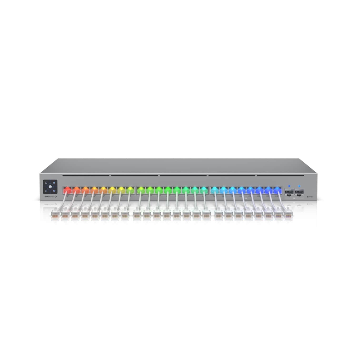 Ubiquiti UniFi Etherlighting Indoor Patch Cable 5 Meter with Translucent Booted RJ45 Connectors Colour White