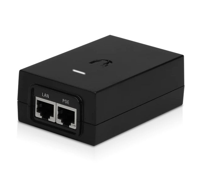 Ubiquiti PoE Injector 24VDC 30W with Maximum Surge Discharge Colour Black