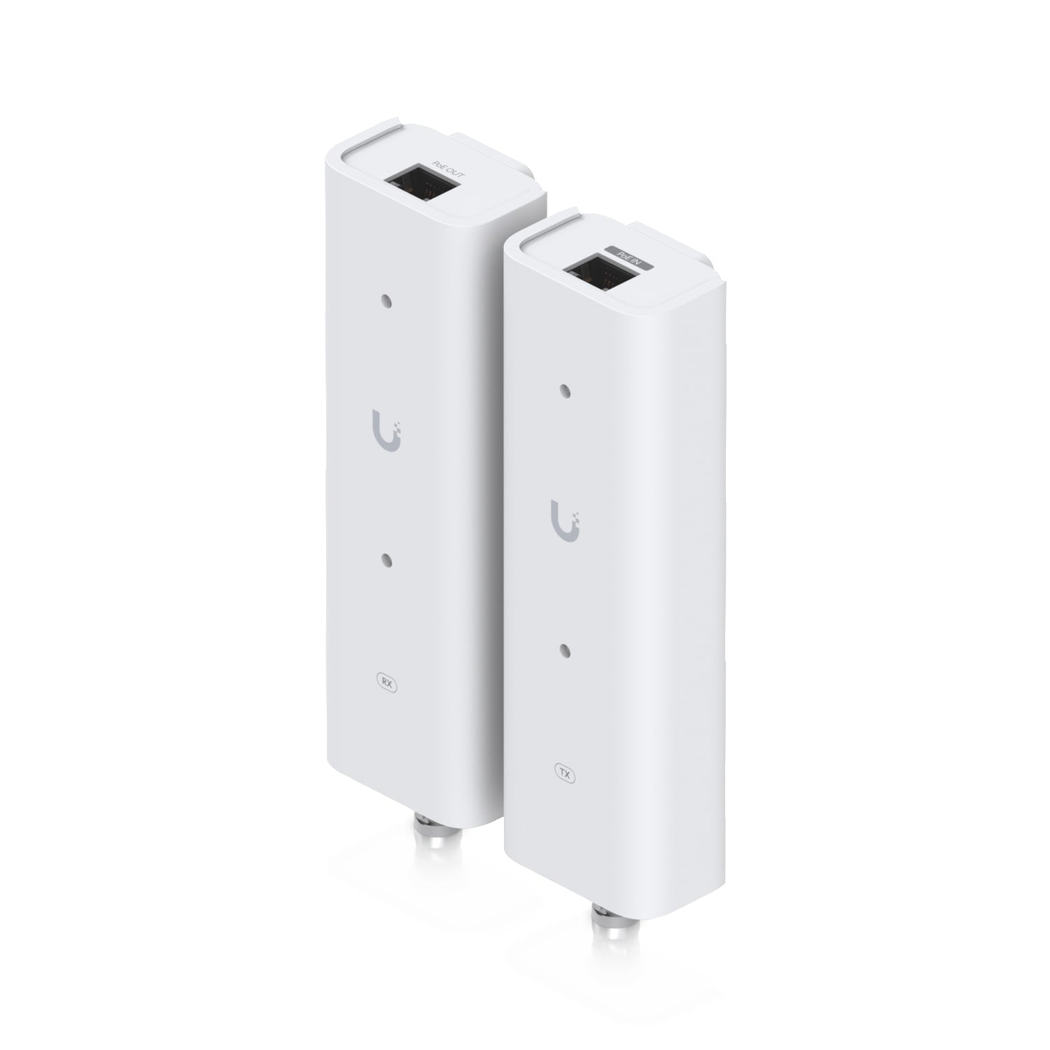 Ubiquiti PoE Extender Pair Extends Power Over 2 Wire or Coaxial Retrofit Setup