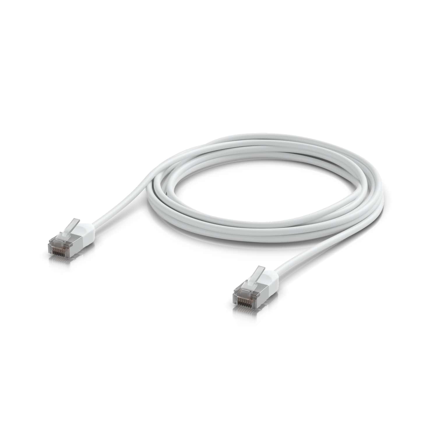 Ubiquiti UniFi Premium Rugged Outdoor Shielded Patch Cable 5 Meter with Frosted Booted RJ45 Connectors Colour White