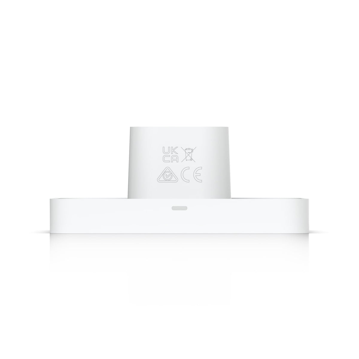 Ubiquiti Reader Flex White Third Generation NFC Card Reader with Keypad and Apple Touch Pass Support Outdoor IP55 Powered via PoE
