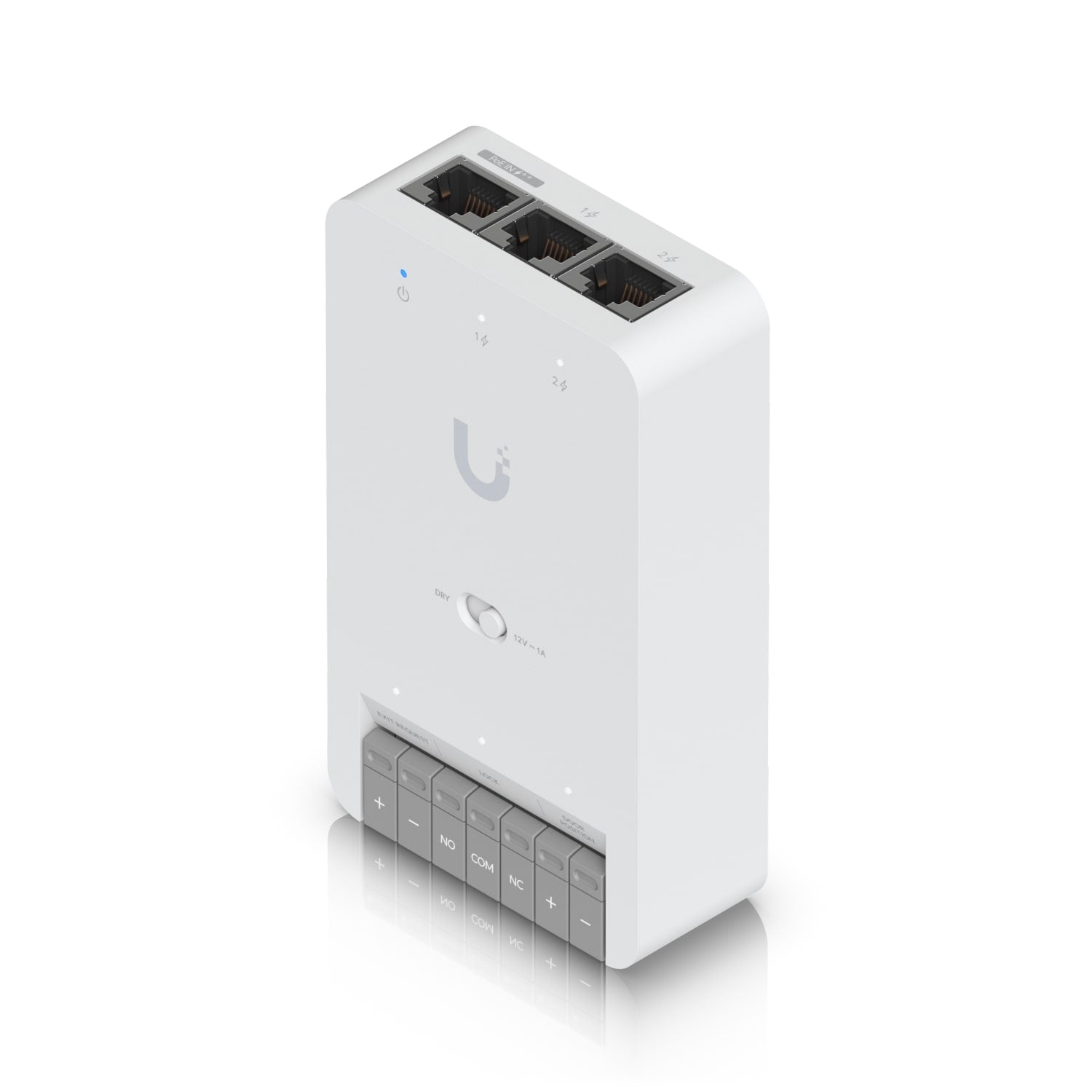 Ubiquiti Door Hub Mini Compact Access Control Hub for a Single Door with PoE++ Powered Lock Terminal