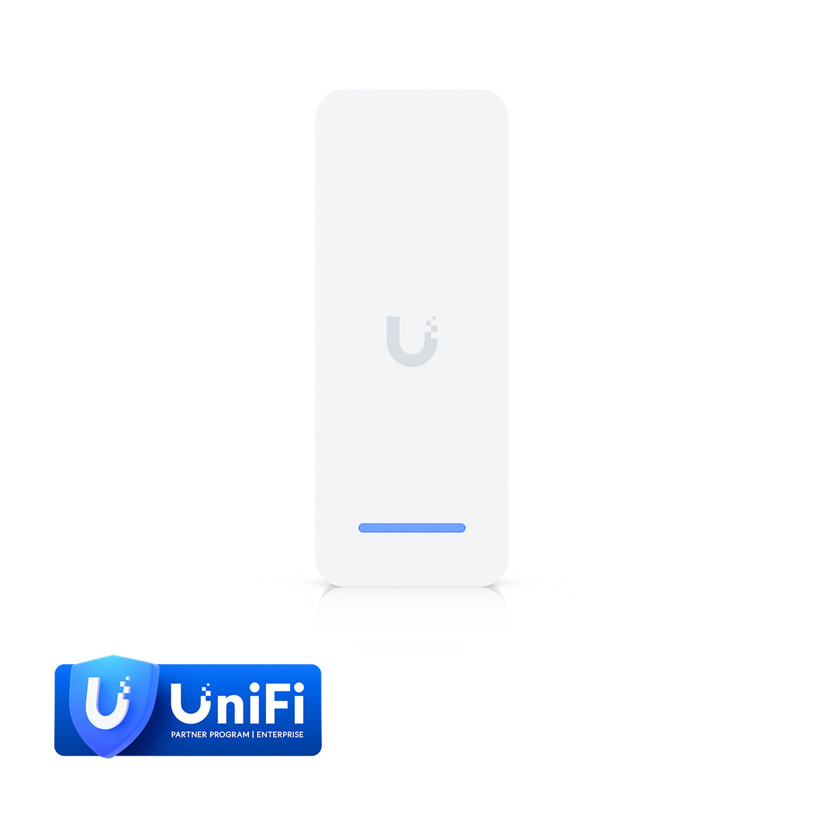 Ubiquiti Retrofit Reader White OSDP NFC Card Touch Pass Support UniFi Identity Mobile Access IP55 Rain Resistant