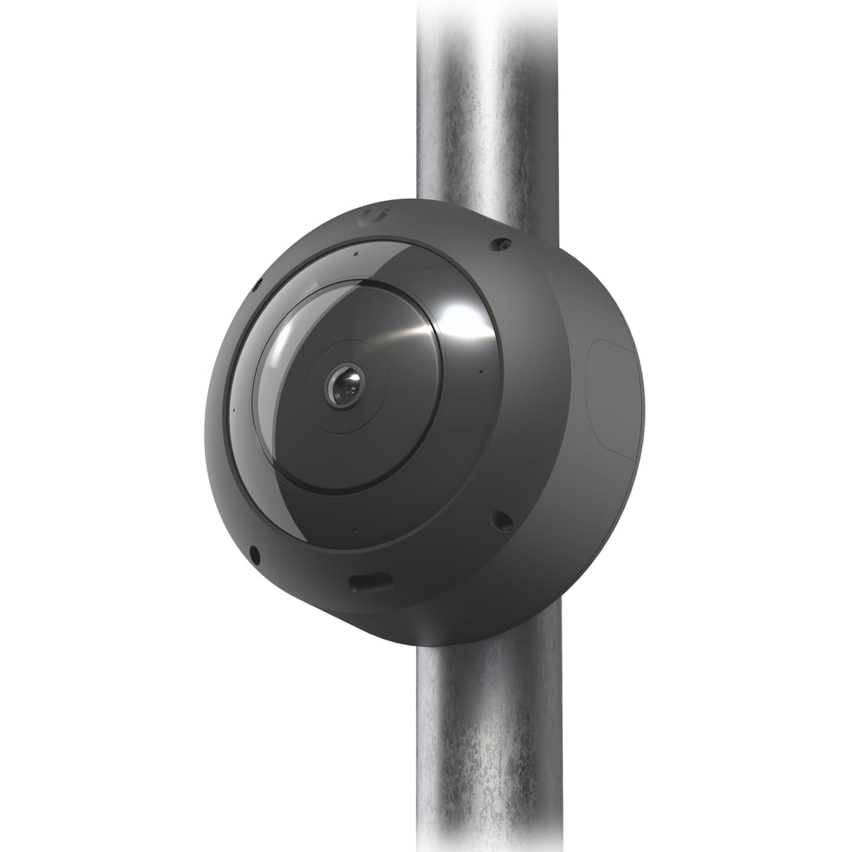 Ubiquiti AI 360 Tamper Resistant Junction Box for Flat Surface Pole and Pendant Mounting with Conduit Entrances Black