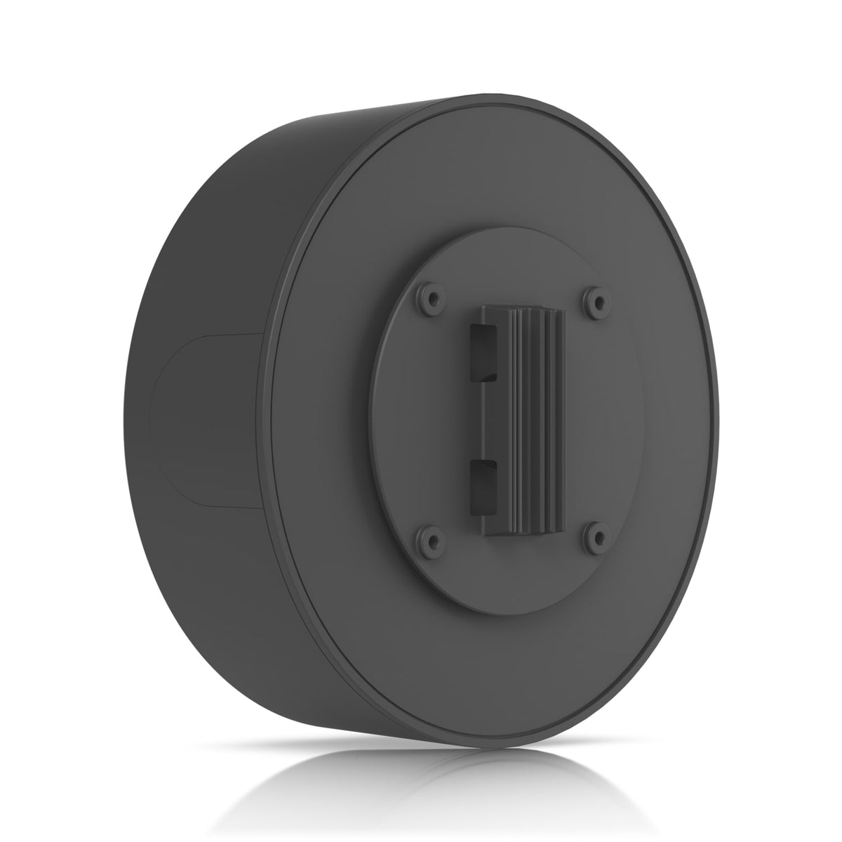 Ubiquiti AI 360 Tamper Resistant Junction Box for Flat Surface Pole and Pendant Mounting with Conduit Entrances Black