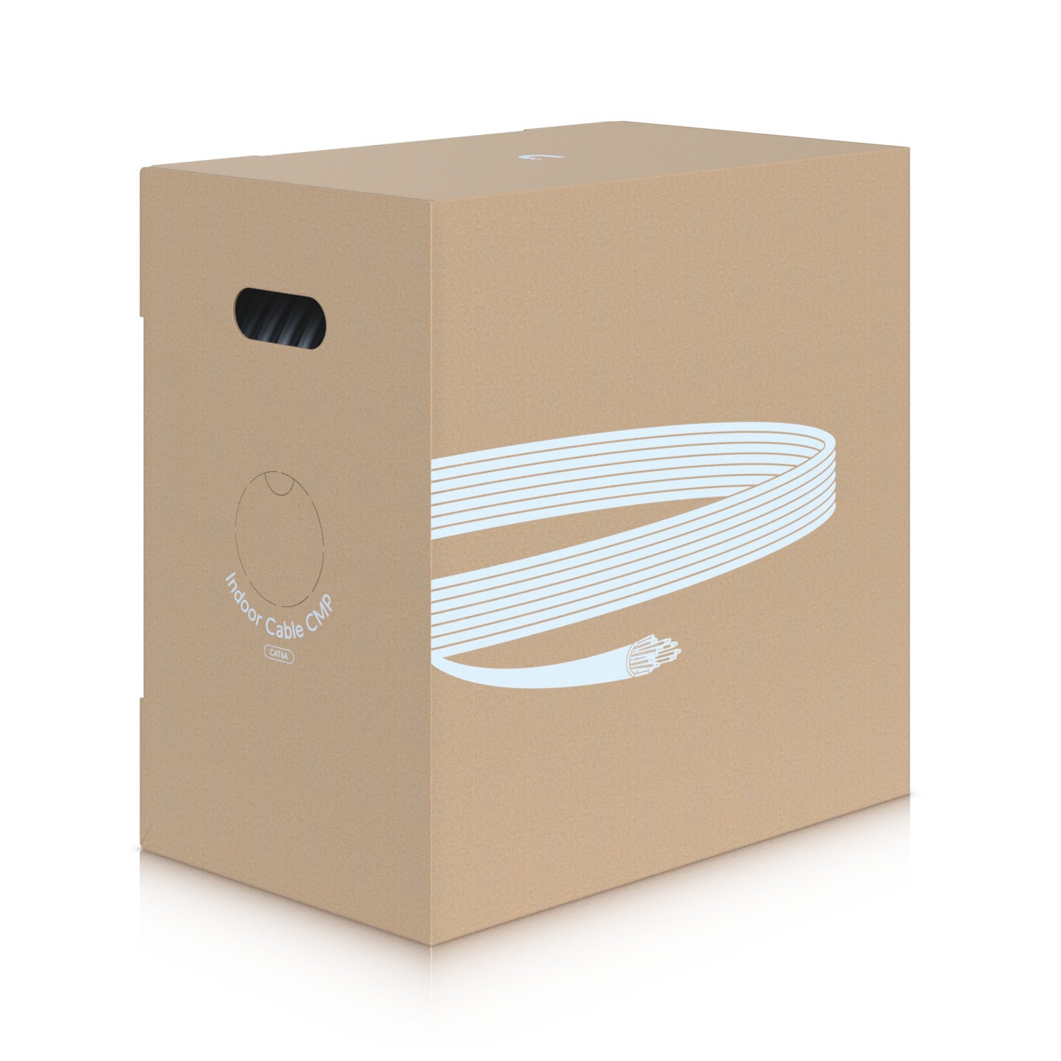 Ubiquiti UniFi Category 6A UTP Ethernet Cable with Fire Resistant Jacket for High Speed Indoor Deployments